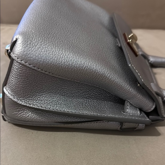 MCM Milla mini crossbody silver handbag - Picture 6 of 12